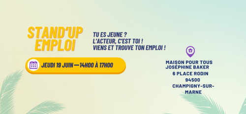 Les Stands 'Up Emploi 8-ème édition